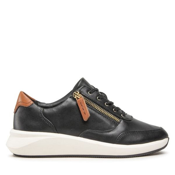 Clarks Tenisice Clarks Un Rio Zip 261680184 Black Leather