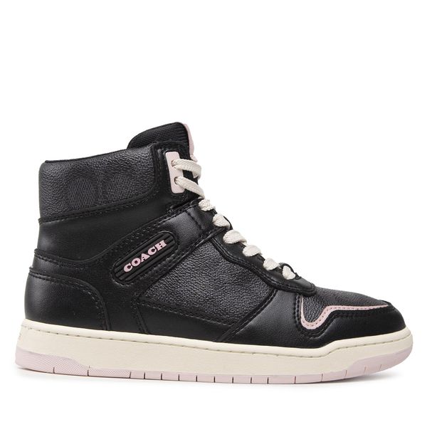 Coach Tenisice Coach Hi Top Coated Canvas CD304 Black