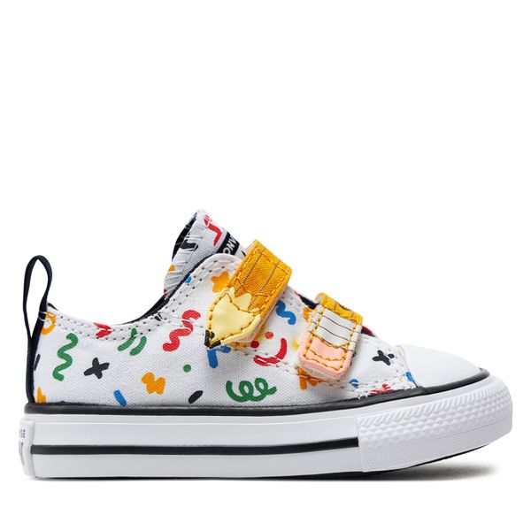 Converse Tenisice Converse Chuck Taylor All Star Easy-On Doodles A07219C White/Yellow/Black