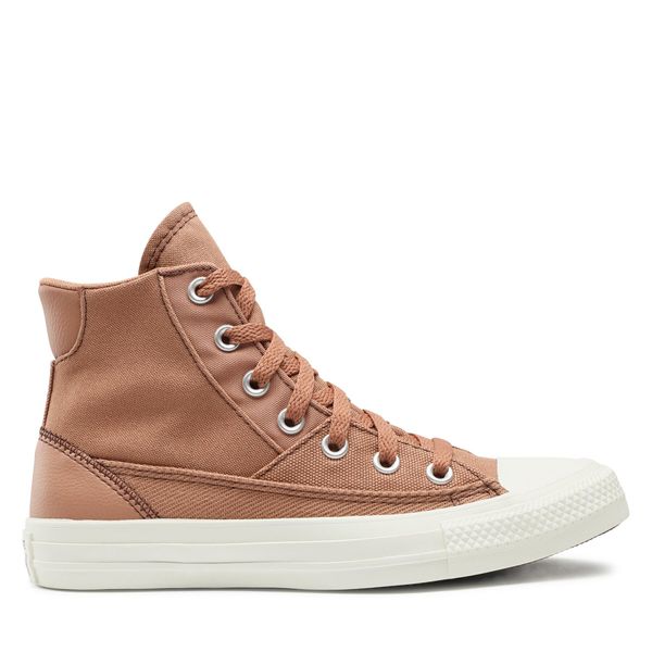 Converse Tenisice Converse Chuck Taylor All Star Patchwork A04676C Taupe/Red