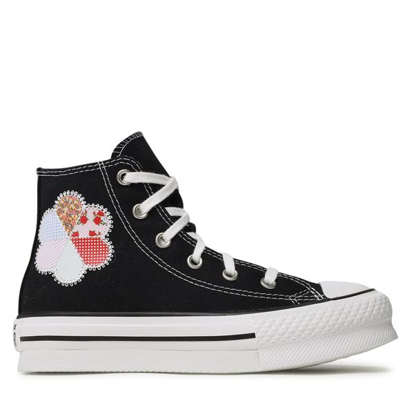 Converse Tenisice Converse Ctas Eva Lift Hi A05166C Black/Sunrise Pink