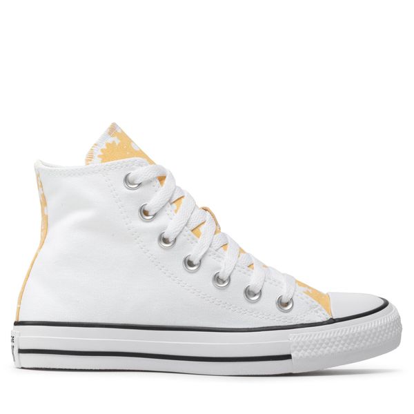 Converse Tenisice Converse Ctas Hi A01193C White/Cyber Mango/Black