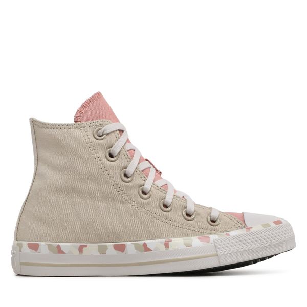 Converse Tenisice Converse Ctas Hi A02876C Beach Stone/Canyon Dusk