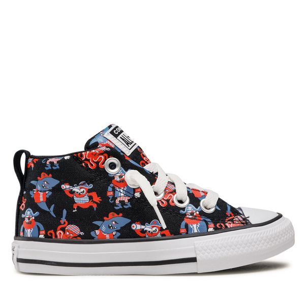 Converse Tenisice Converse Ctas Street Mid 672732C Black/Dk Marina Blue