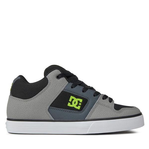 DC Tenisice DC Pure Mid ADYS400082 Black/Grey/Green XKSG