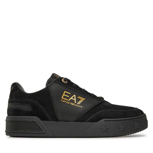 EA7 Emporio Armani Tenisice EA7 Emporio Armani X8X121 XK359 M701 Triple Black+Gold