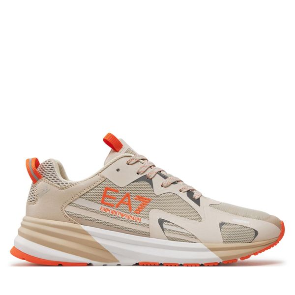 EA7 Emporio Armani Tenisice EA7 Emporio Armani X8X156 XK360 T552 Rainy Day+Orange Tig