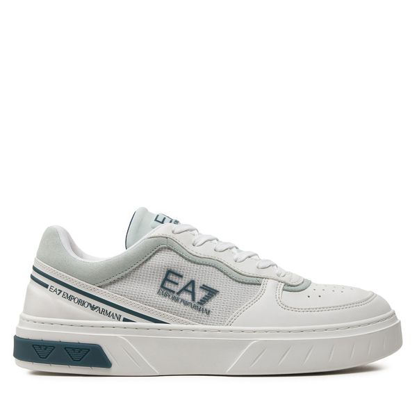 EA7 Emporio Armani Tenisice EA7 Emporio Armani X8X173 XK374 T655 Wht+Iceflow+Stargaze