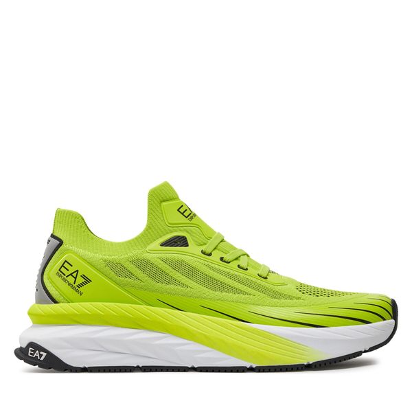 EA7 Emporio Armani Tenisice EA7 Emporio Armani X8X176 XK377 T668 Acid Lime+Black