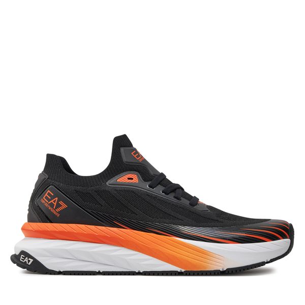 EA7 Emporio Armani Tenisice EA7 Emporio Armani X8X176 XK377 T669 Black+Orange Tiger