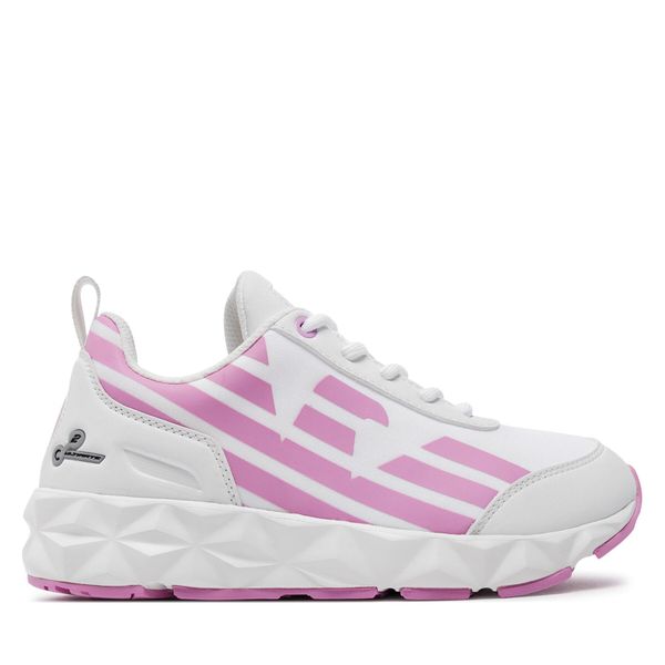 EA7 Emporio Armani Tenisice EA7 Emporio Armani XSX105 XOT54 T504 Optic White+Cyclamen