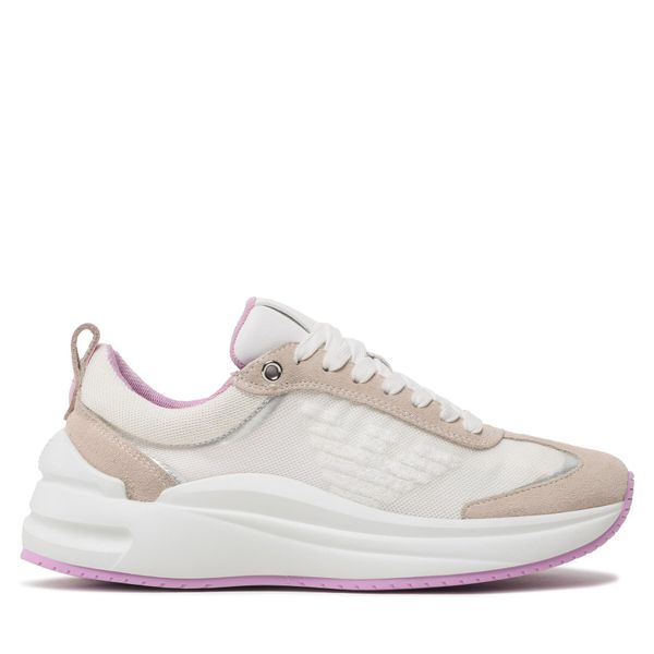 Emporio Armani Tenisice Emporio Armani X3X183 XN828 S782 White/Sand/Silver
