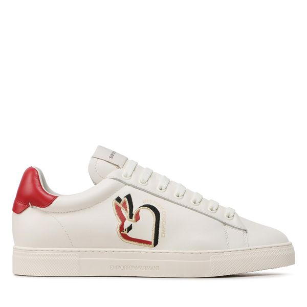 Emporio Armani Tenisice Emporio Armani X4X565 XN752 K617 Off White/Red