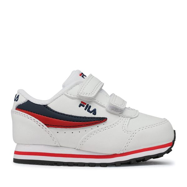 Fila Tenisice Fila Orbit Velcro Infants 1011080.98F White/Dress Blue