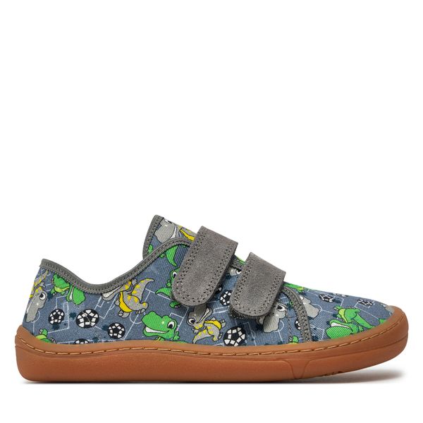 Froddo Tenisice Froddo Barefoot Canvas G1700379-15 D Siva