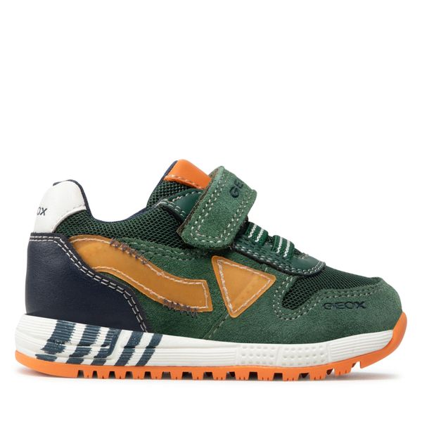 Geox Tenisice Geox B Alben B. A B253CA 02214 C3P2T M Forest/Orange