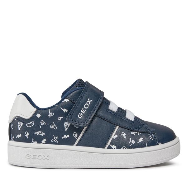 Geox Tenisice Geox B Eclyper Boy B455LA 00454 C4211 Navy/White