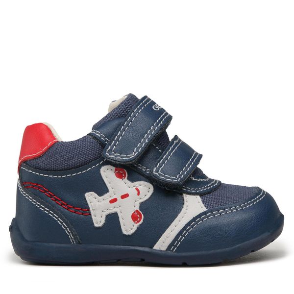 Geox Tenisice Geox B Elthan B. A B351PA 05410 C4245 Lt Navy/Red