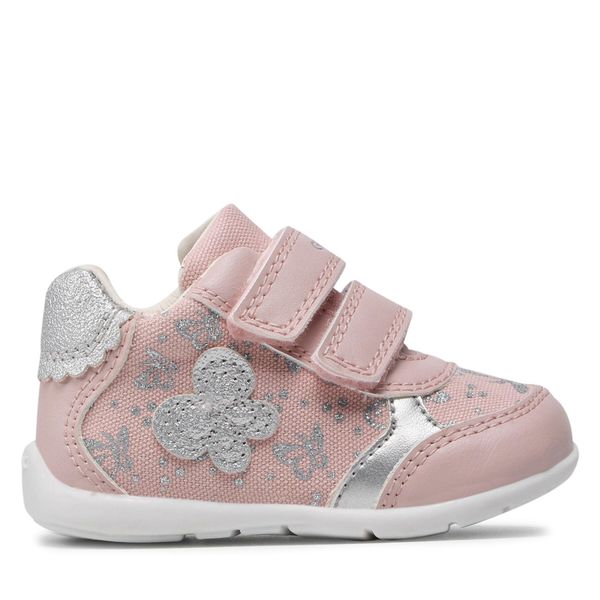 Geox Tenisice Geox B Elthan G. A B251QA 0AW54 C8237 Lt Rose/Silver