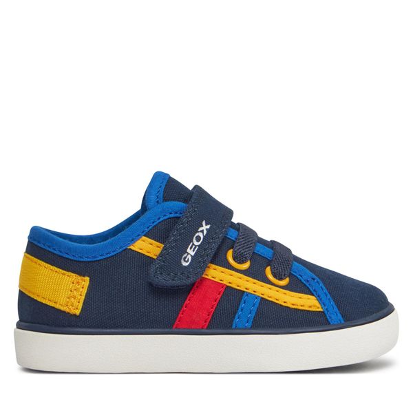 Geox Tenisice Geox B Gisli Boy B451NA 00010 C4226 Navy/Royal