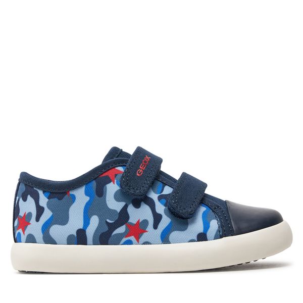 Geox Tenisice Geox B Gisli Boy B451NB 000AW C0735 S Navy/Red