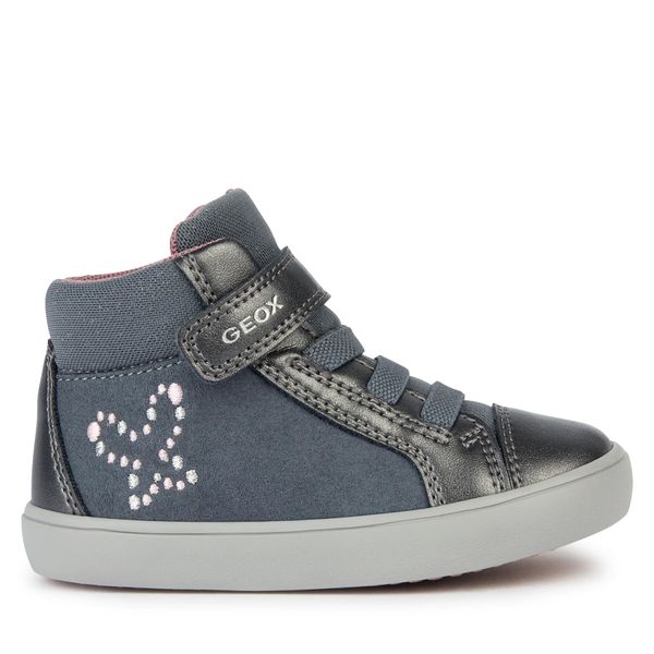 Geox Tenisice Geox B Gisli Girl B361MB 0SDNF C9002 S Dk Grey