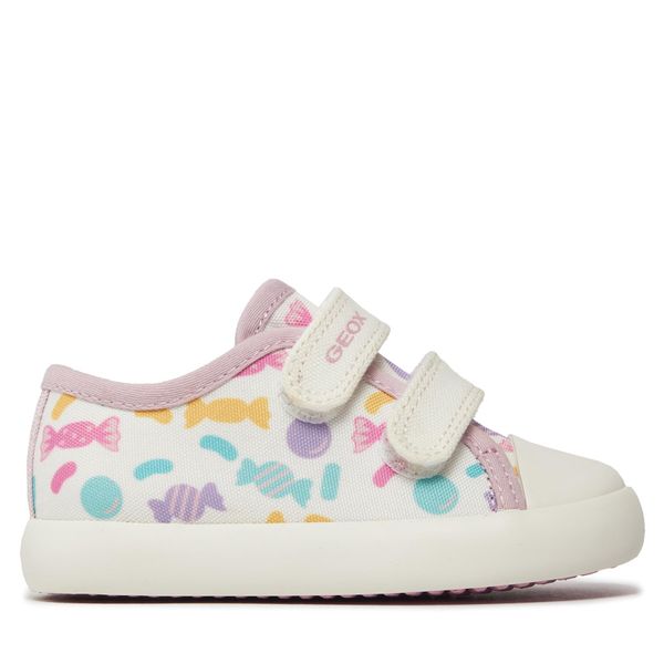 Geox Tenisice Geox B Gisli Girl B451MB 000AN C0653 M White/Multicolor