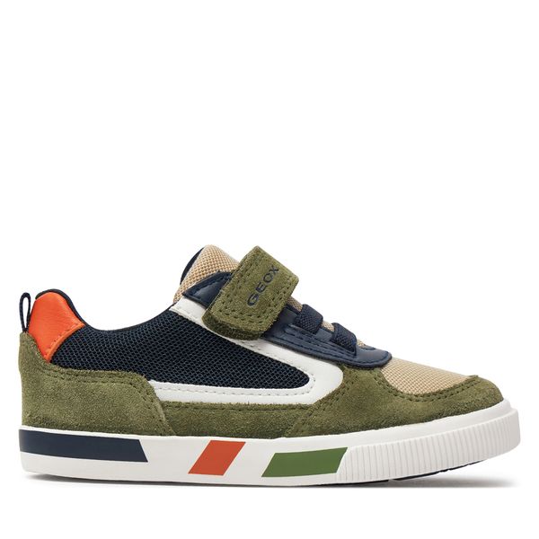 Geox Tenisice Geox B Kilwi Boy B45A7B 02214 CF3F4 S Sage/Navy