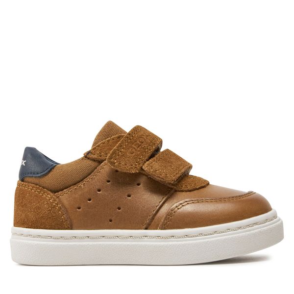 Geox Tenisice Geox B Nashik Boy B455NC 0CL22 C5GF4 M Caramel/Navy