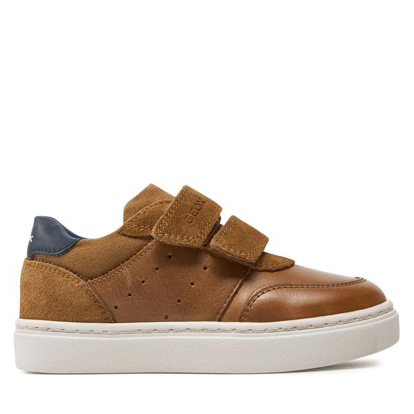 Geox Tenisice Geox B Nashik Boy B455NC 0CL22 C5GF4 S Caramel/Navy
