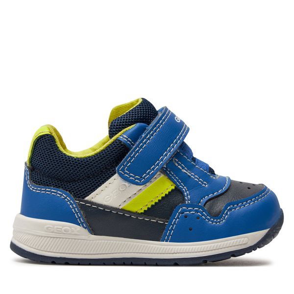 Geox Tenisice Geox B Rishon B. A B250RA 0BC14 C4502 Blue/Fluo Green