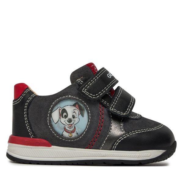 Geox Tenisice Geox B Rishon B. C B260RC 08522 C0005 Black/Dk Grey