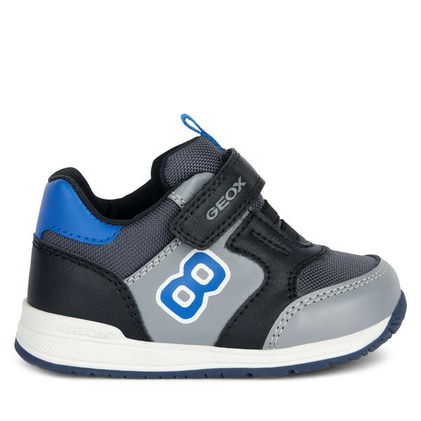 Geox Tenisice Geox B Rishon Boy B360RA 054FU C0043 Grey/Black