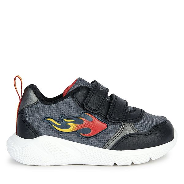 Geox Tenisice Geox B Sprintye Boy B354UC 0FU54 C0048 M Black/Red