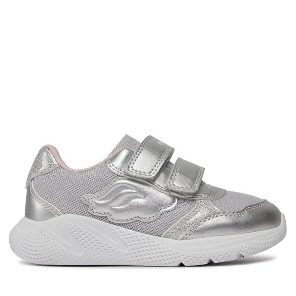 Geox Tenisice Geox B Sprintye Girl B454TC 0GNAJ C1007 S Silver