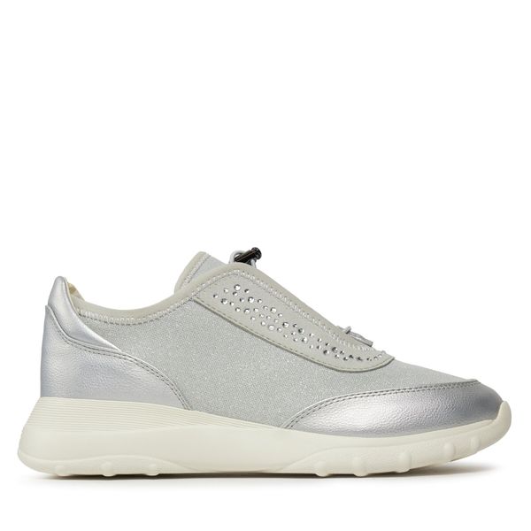 Geox Tenisice Geox D Alleniee D35LPC 054AS C0898 Silver/Lt Grey