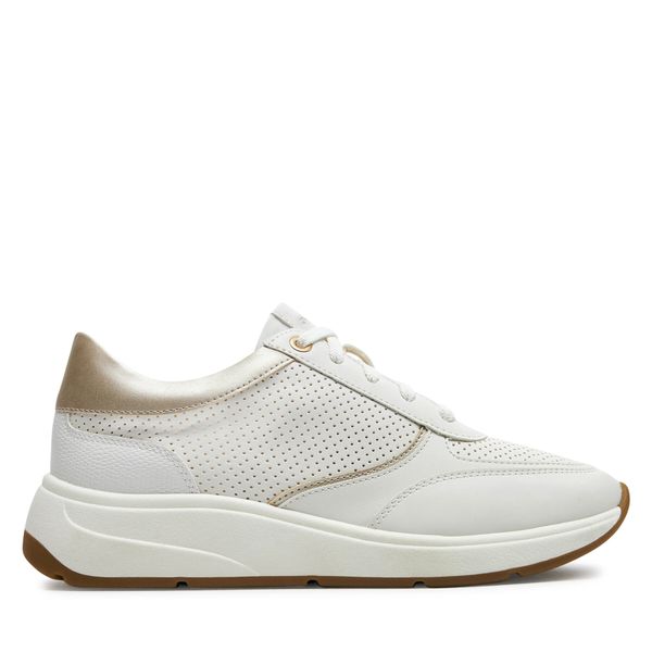 Geox Tenisice Geox D Cristael D45MXD 054AJ C1327 White/Lt Gold