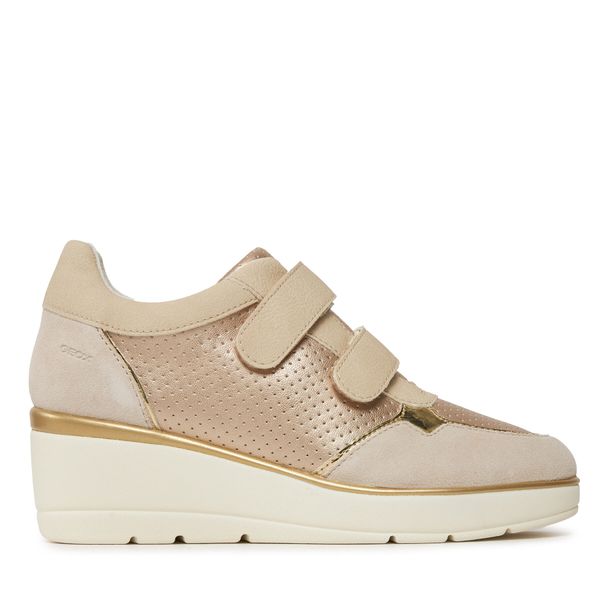 Geox Tenisice Geox D Ilde D25RAB 0NFEK C2235 Lt Gold/Beige