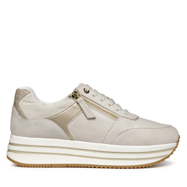 Geox Tenisice Geox D Kency D36QHA 0767B C1S2L Écru