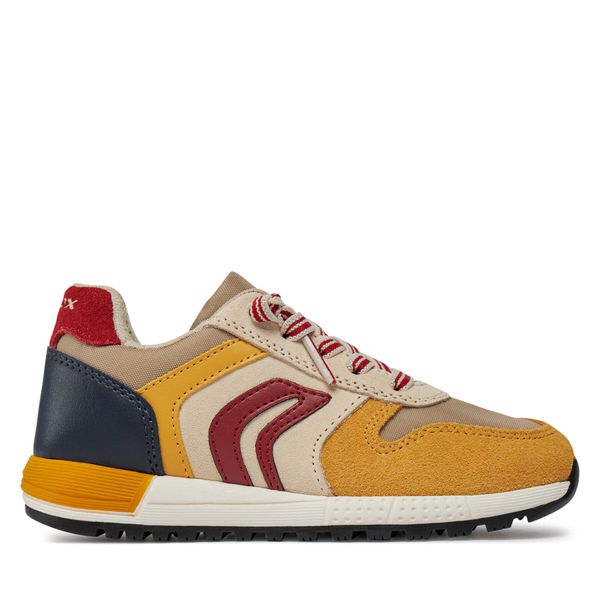 Geox Tenisice Geox J Alben Boy J459EB 022FU C0445 S Beige/Yellow
