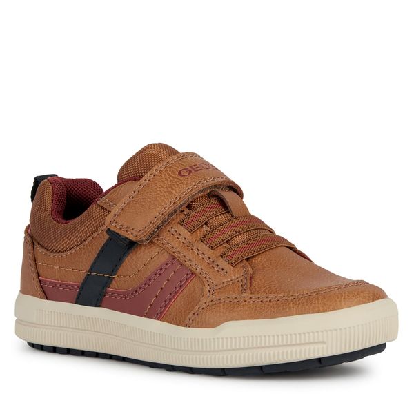 Geox Tenisice Geox J Arzach Boy J164AA 0FEFU C0034 S Smeđa