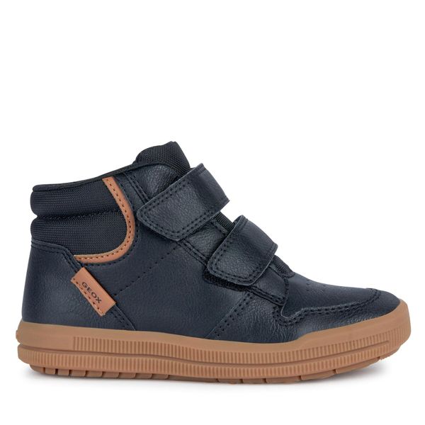 Geox Tenisice Geox J Arzach Boy J364AB 0MEFU C9209 D Black/Cognac