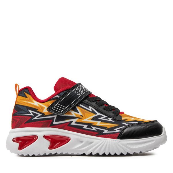 Geox Tenisice Geox J Assister Boy J45DZB 02ACE C0048 D Black/Red