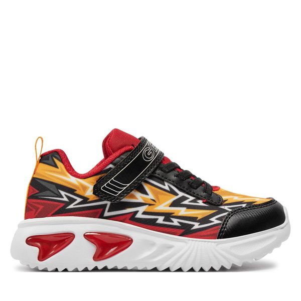 Geox Tenisice Geox J Assister Boy J45DZB 02ACE C0048 S Black/Red