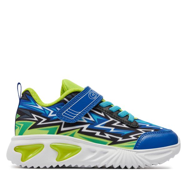 Geox Tenisice Geox J Assister Boy J45DZB 02ACE C4344 S Royal/Lime