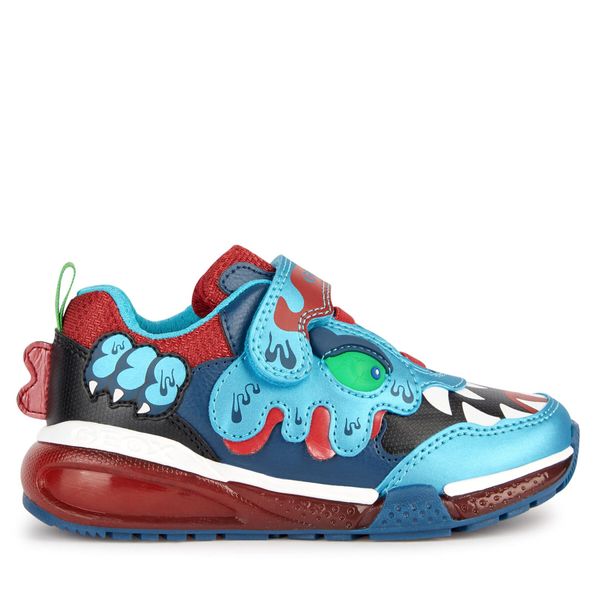 Geox Tenisice Geox J Bayonyc Boy J36FEA 05011 C4320 D Lt Blue/Red