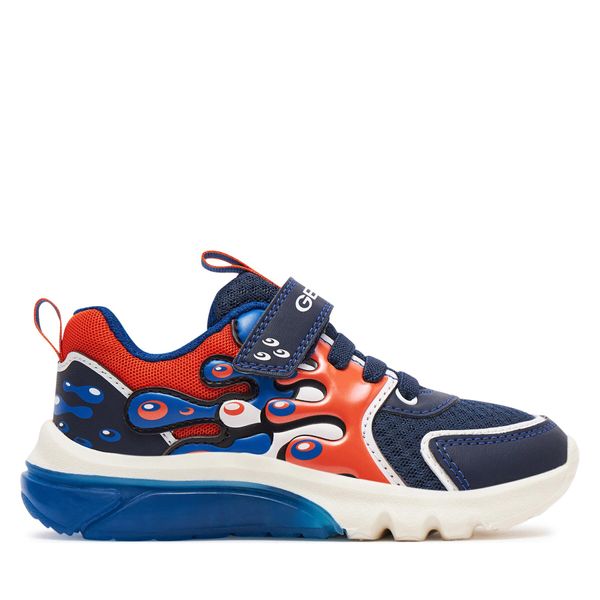 Geox Tenisice Geox J Ciberdron Boy J45LBA 01454 C0659 S Navy/Orange