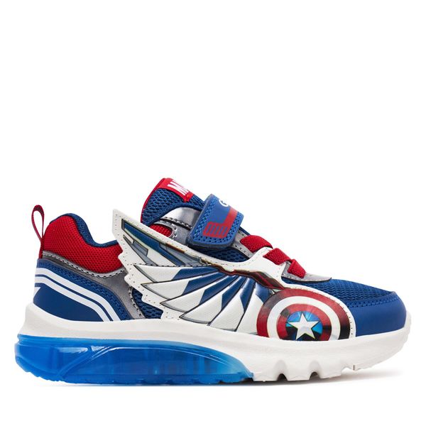 Geox Tenisice Geox J Ciberdron Boy J45LBB 01454 C0200 S Blue/Red