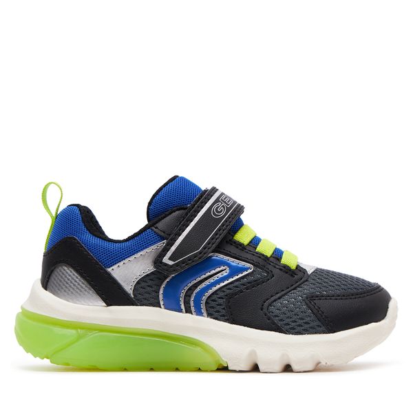 Geox Tenisice Geox J Ciberdron Boy J45LBC 01454 C0071 M Dk Grey/Royal