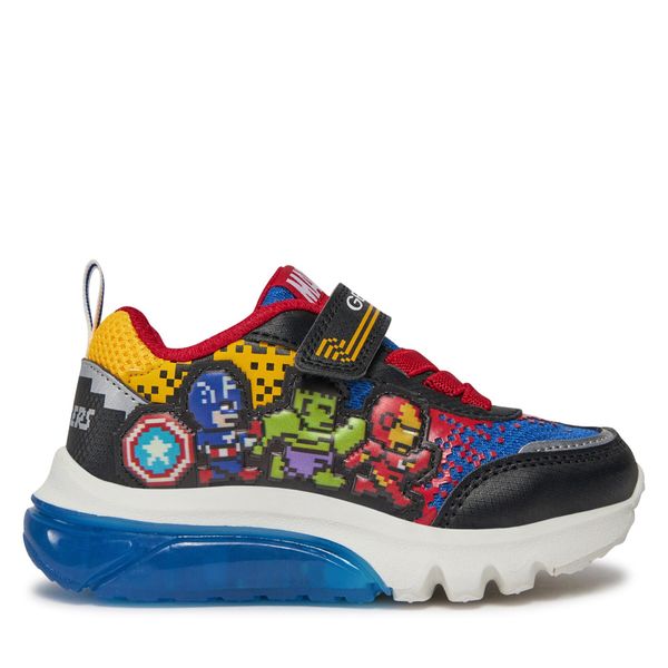 Geox Tenisice Geox J Ciberdron Boy J45LBE 014CE C0245 M Black/Royal